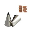 Bico de confeitar serra/cesta 2b grande wilton