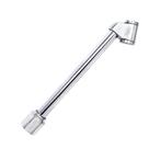 Bico de Encher Pneus Duplo Rosca 1/4 BSP 145 MM