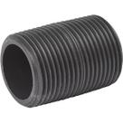 Bico de fechamento de PVC MUELLER Schedule 80 1/2 em MPT Bico de fechamento de PVC MUELLER Schedule 80 1/2 em MPT
