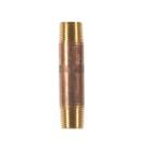 Bico de latão HOMEPLUS+ 1/2" MPT x 1/2" MPT 9 cm