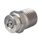 Bico De Limpeza De Alta Pressão Em Aço Inoxidável 1/4" Com Pontas Rotativas Turbo Fan 0 graus 15 graus