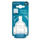Bico de Mamadeira Avent Anti Colic Tamanho 2 1m+ 2 Unidades