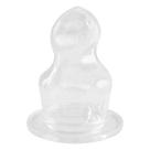 Bico de Mamadeira Clássica de 0 a 6 Meses Lillo Tamanho 1 de Silicone