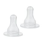 Bico de mamadeira Neopan redondo silicone 2 unidades