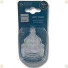Bico de mamadeira philips avent 1m+ anticolic com 2 unidades 0%bpa