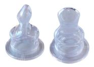 Bico De Mamadeira Silicone Anatômico Baby Nany 2 Unidades