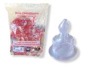 Bico De Mamadeira Silicone Anatômico Pacote 10 Unidades