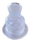 Bico De Mamadeira Silicone Assimetrico Baby Nany 5 Unidades