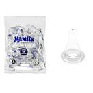 Bico De Mamadeira Silicone Redondo Com 25 Un - Mamita