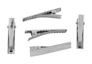 Bico de pato inox presilha jacaré 100 uni 4,5cm