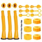 Bico de Substituição para Lata de Gás FOANRIY - Kit com 3 Tampas de Ventilação