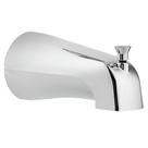 Bico de tubo de reposição Moen Chrome com desviador de haste elevatória 3801