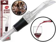 Bico Dosador Acoplado Em Acrílico E Silicone Aerador Para Garrafas De Vinho Clink