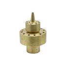 Bico Efeito Chuva Com Jato Superior Central Para Fontes Chafarizes E Lagos Entrada Rosca De 3-4"