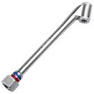Bico Encher Pneu 825 1/4 Bsp Bocal Duplo Retenção 170mm Novo Bico Encher Pneu 825 1/4 Bsp Bocal Duplo Retenção 170mm Novo