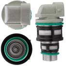 Bico injetor corsa 1.4 efi 1994 a 1996 gasolina verde 10619