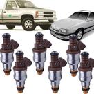 Bico injetor gm omega silverado 4.1 6cc 1995 á 1998 - 028015975 kit c/6 unidades