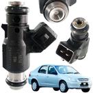Bico Injetor Prisma 1.4 8V 2007 Até 2009 FJ10734 93.345.842
