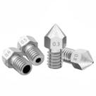 Bico inox extrusora mk8 filamento 1.75 saida 0.5 Bico inox extrusora mk8 filamento 1.75 saida 0.5