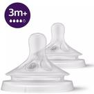 Bico Mamadeira AVENT Petala N4 3M+ 2 Unidades SCY964/02 - Philips AVENT