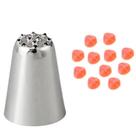 Bico para confeitar aço inox wilton - chuveirinho variados