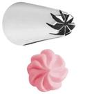 Bico para confeitar aço inox wilton - flor - vários tamanhos