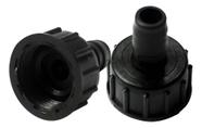 Bico Plástico Para Torneira 3/4 x 1/2'' Reforçado Preto