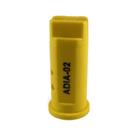 Bico ponta de cerêmica anti deriva com inducao de ar amarelo ad-ia 11002 mj040 110 graus Bico ponta de cerêmica anti deriva com inducao de ar amarelo ad-ia 11002 mj040 110 graus