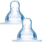 Bico Silicone Para Mamadeira Mam Fluxo Rápido Bebê Amamentar