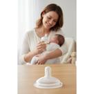 Bico Silicone Universal: Suporte Labial Conforto Bebê 6-12m
