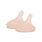 Bico Suavinex Zero.Zero de silicone assimétrico 6m+