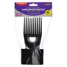 Bico Universal para Secador de Cabelo com Pente Longo Red by Kiss Bico Universal para Secador de Cabelo com Pente Longo Red by Kiss