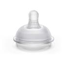 Bicos de Mamadeira de Silicone Tamanho N2 Fluxo Médio BB1043 - First Moments Fisher Price