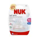 Bicos de Silicone Transparente para Reposição Nuk - Pacote com 9