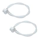 Bicos para Aerossol LHDOS com Mangueira de 63 cm e Rotação de 360 - 2 Unidades