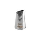 Bicos Para Confeitar - Pétala - Aço Inox - Nº104 - 1 unidade - Cromus Linha Profissional Allonsy - Rizzo