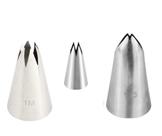 Bicos Para Confeitar Pitanga 1M 2M E FOLHA 113 inox grande