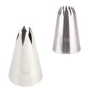 Bicos Para Confeitar Pitanga 1m E 6b Inox Kit Top