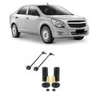 Bieleta + Kit Batente Chevrolet Cobalt Dianteiro 2012 Até 2018 O Par Bieleta + Kit Batente Chevrolet Cobalt Dianteiro 2012 Até 2018 O Par