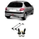Bieleta + Kit Batente Peugeot 206 Dianteiro 1998 Até 2010 O Par