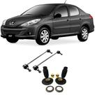 Bieleta + Kit Batente Peugeot 207 Dianteiro 2006 Até 2014 O Par