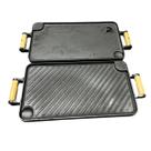Bifeteira Chapa Dupla Face Em Ferro Fundido 26x48 Libaneza