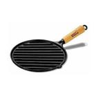Bifeteira Grill de ferro fundido 22 cm -