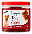 Bifinho Carne 1kg Petisco Snack Cães Premium Pet Raças Dog