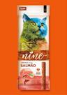 Bifinho Spin para Gatos Sabor Salmao Carne Frango Cordeiro