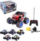 Big Carro Controle Remoto 7 Funções Bateria Recarregável C/ Luz