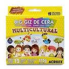 Big giz de Cera multi 12 cores sem cor acrilex 91220000