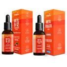 Bigens kit 2x b9 metilfolato e b12 metil b12 em gotas