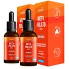 Bigens kit 2x b9 metilfolato em gotas