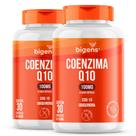 Bigens kit 2x coenzima q10 100mg, 30 cápsulas, coq10, ubiquinona Bigens kit 2x coenzima q10 100mg, 30 cápsulas, coq10, ubiquinona